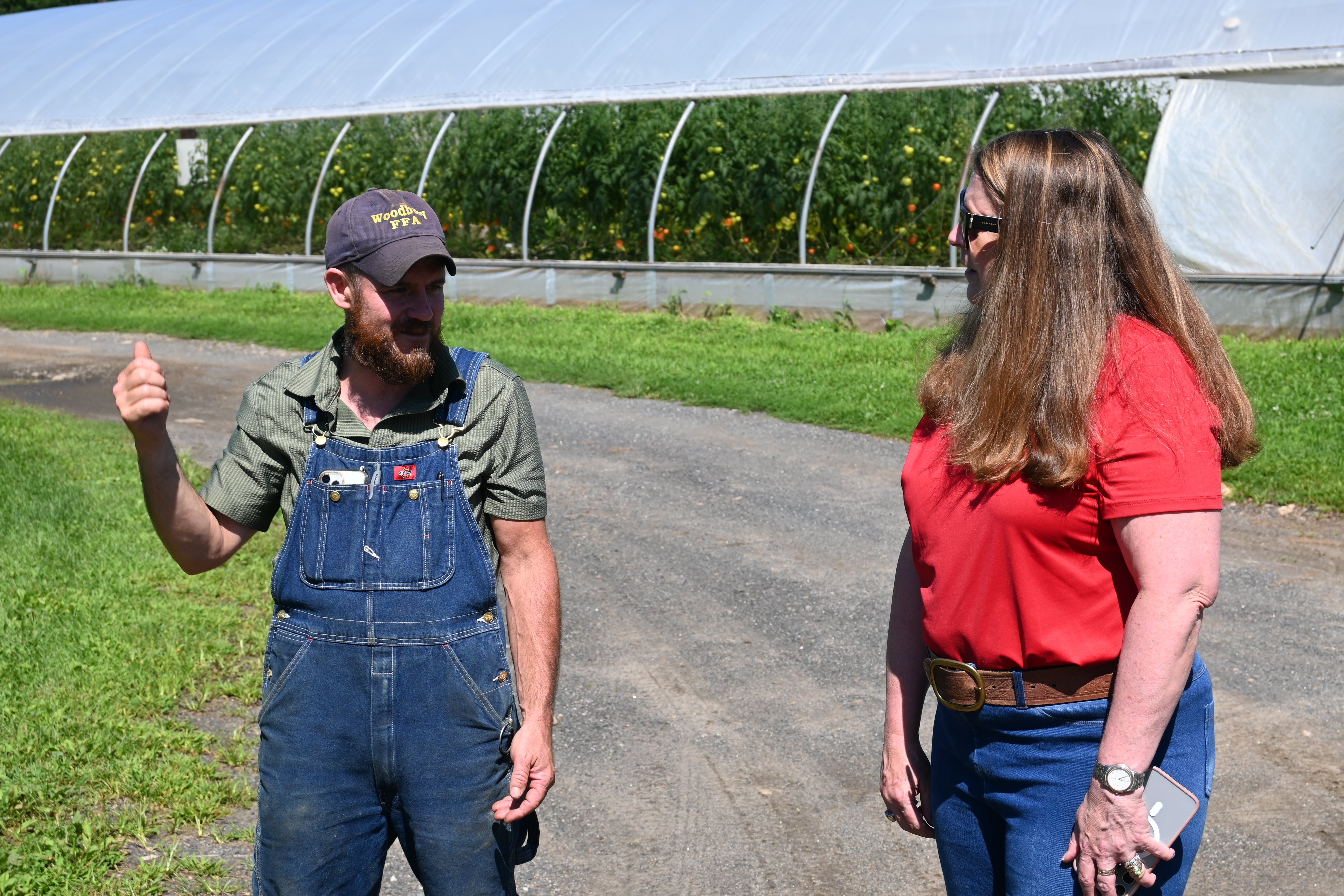 Rep. Reddington-Hughes Tours March Farm, Highlights Local Impact